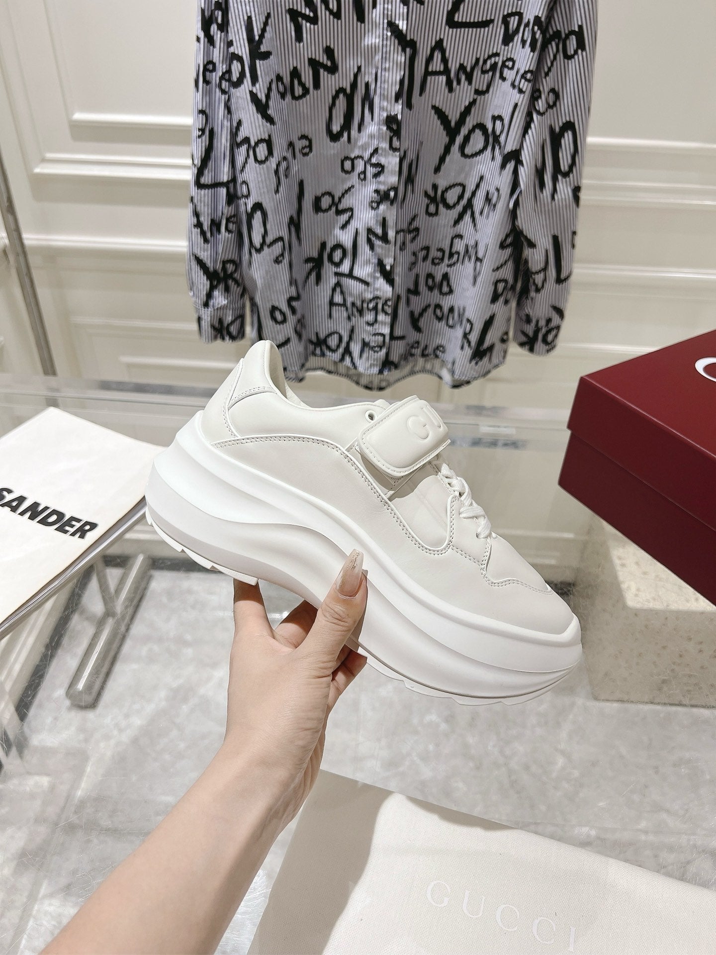 GU* 25SS thick-soled dad shoes VIP