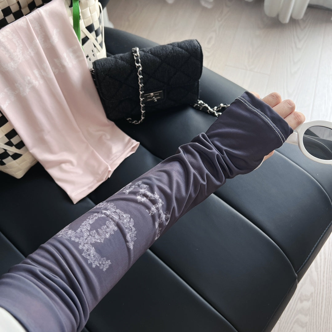 CHAN* 25SS high elastic ice silk sleeves
