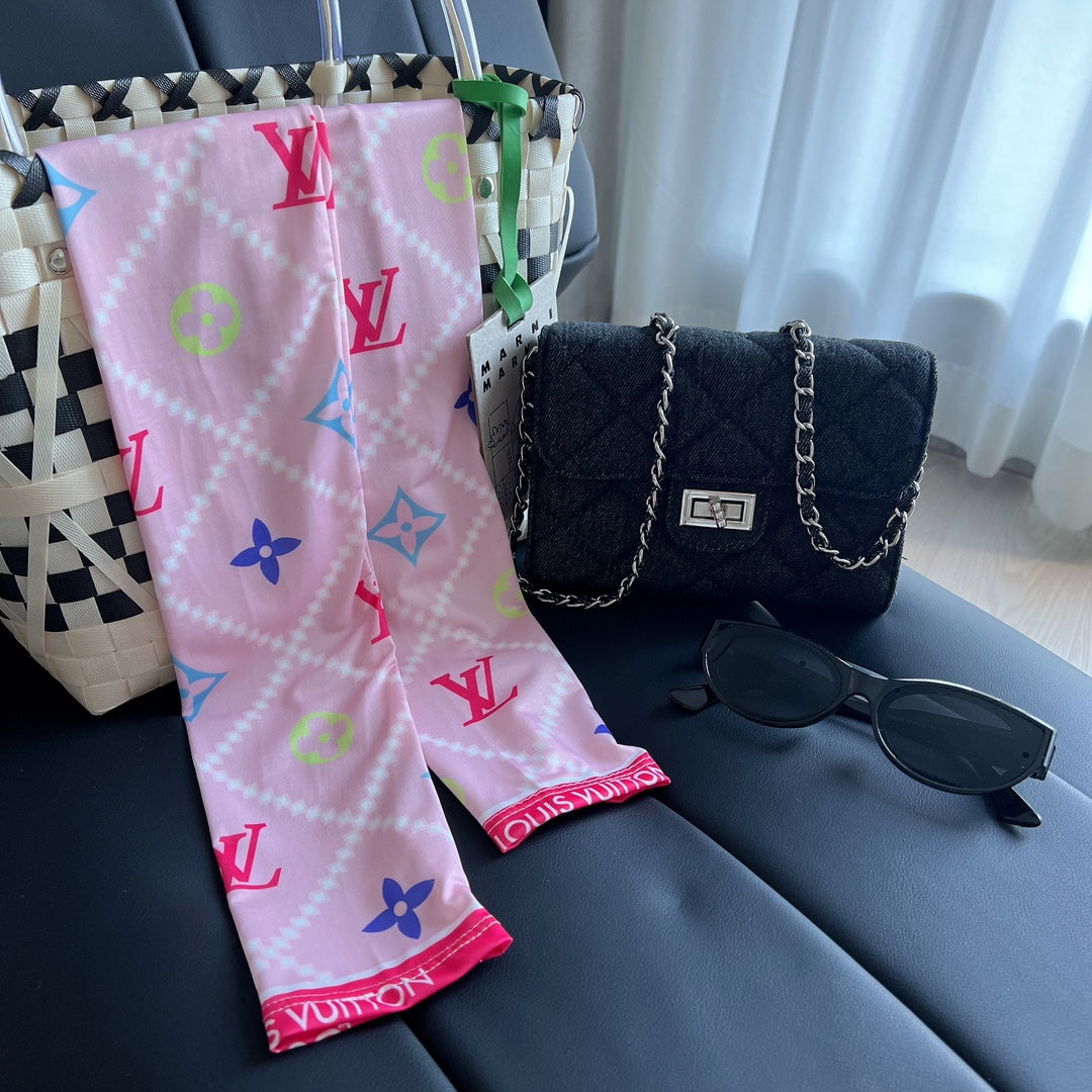 LOU* 25SS high elastic ice silk sleeves