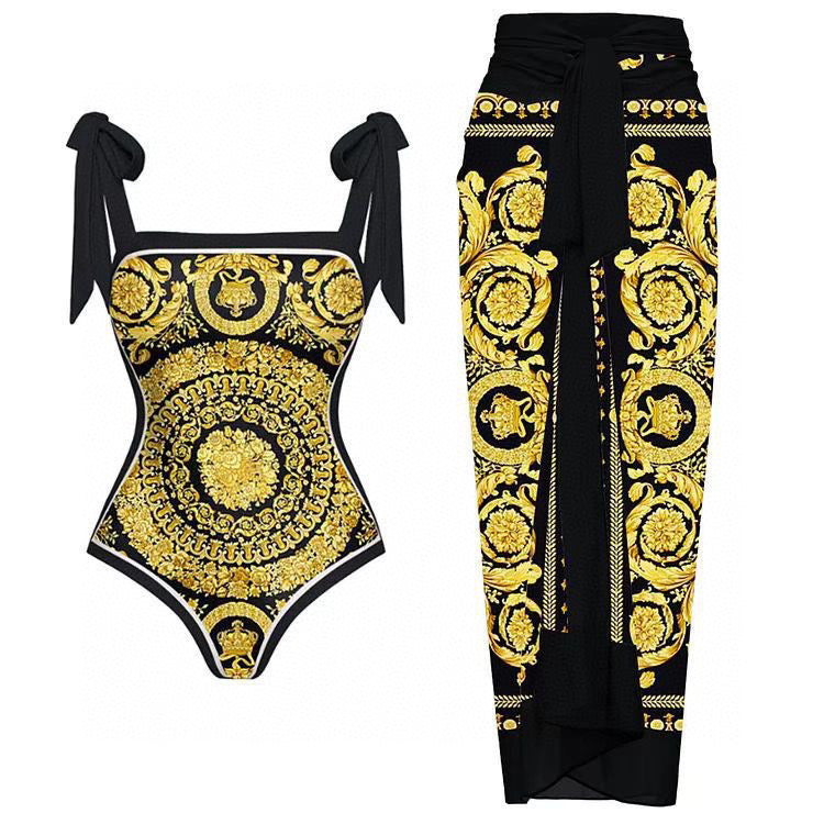Versace* 25SS Swimsuit 2-Piece Set