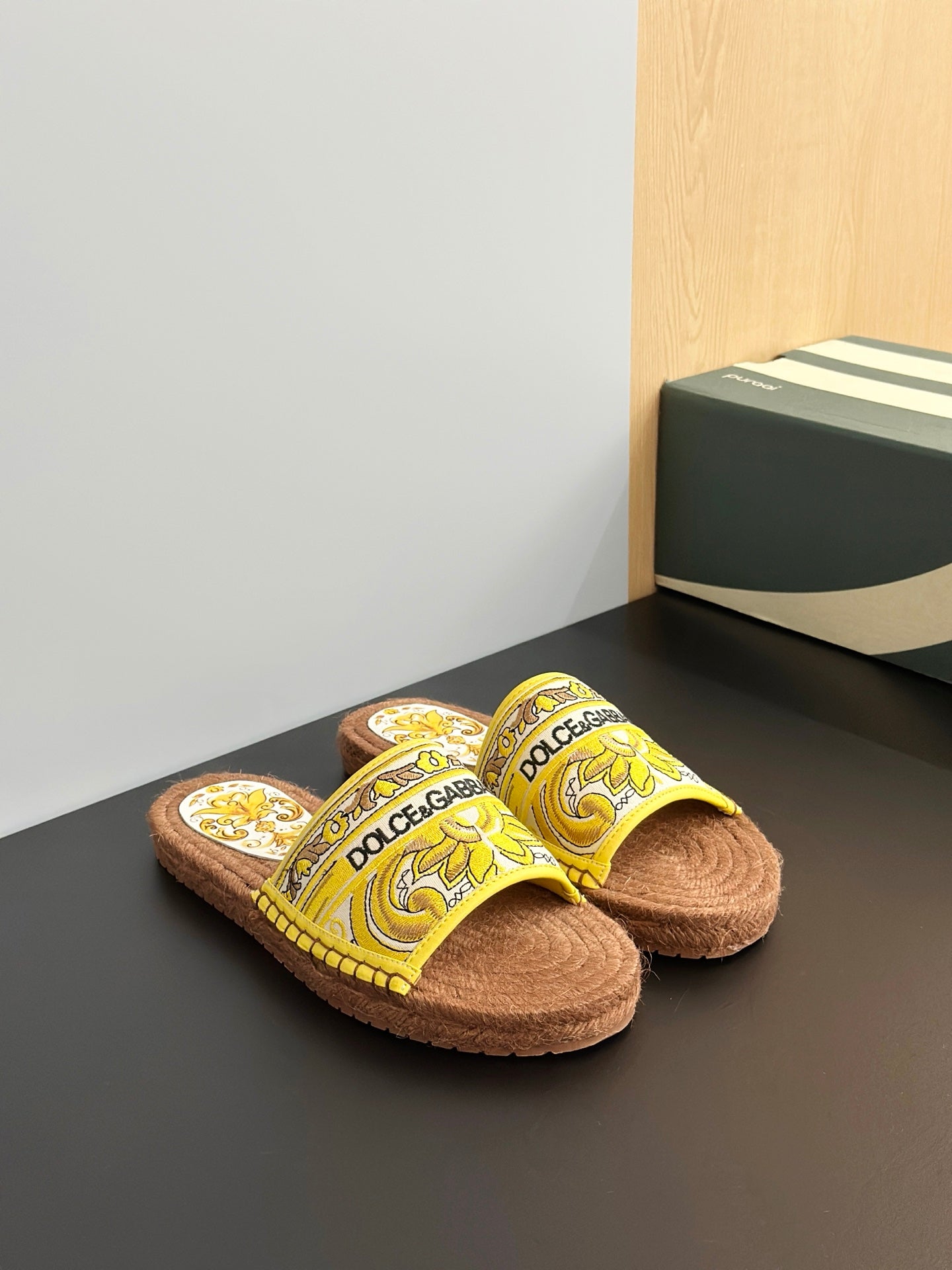 DG* 25SS woven slippers vip