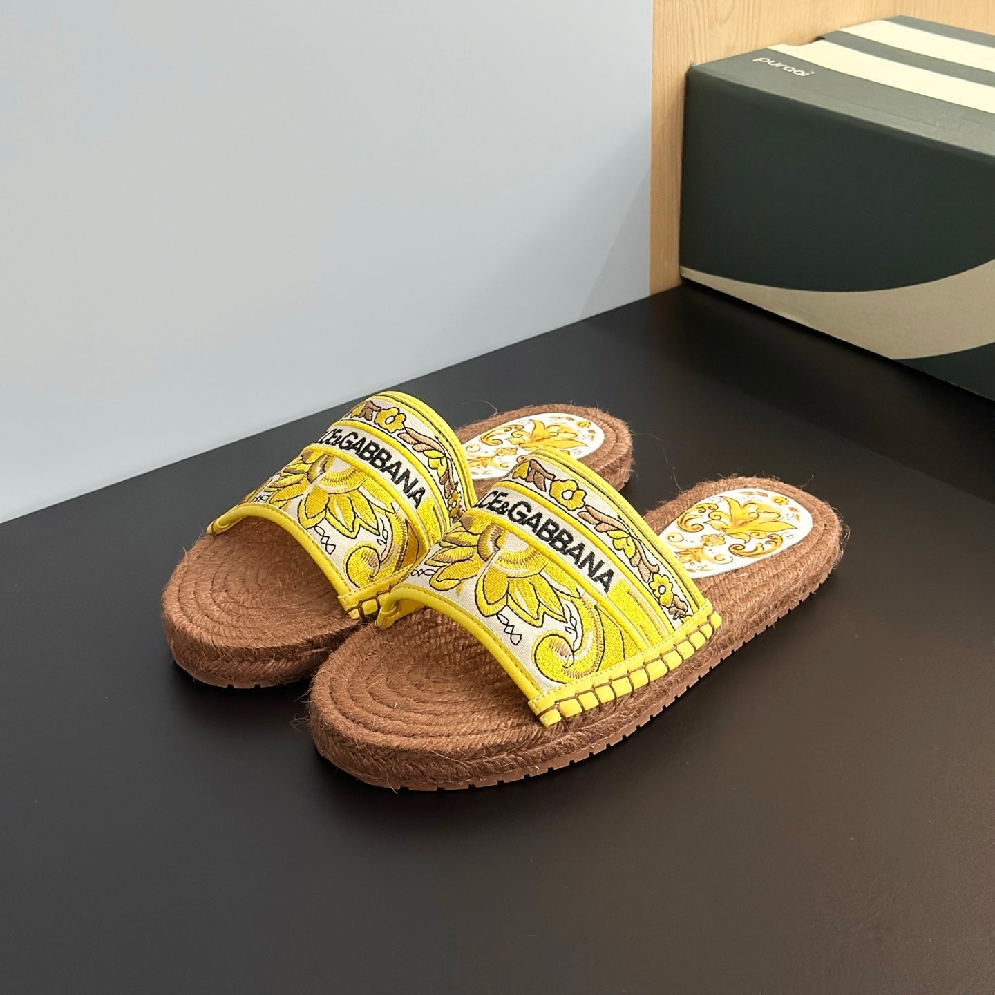 DG* 25SS woven slippers vip