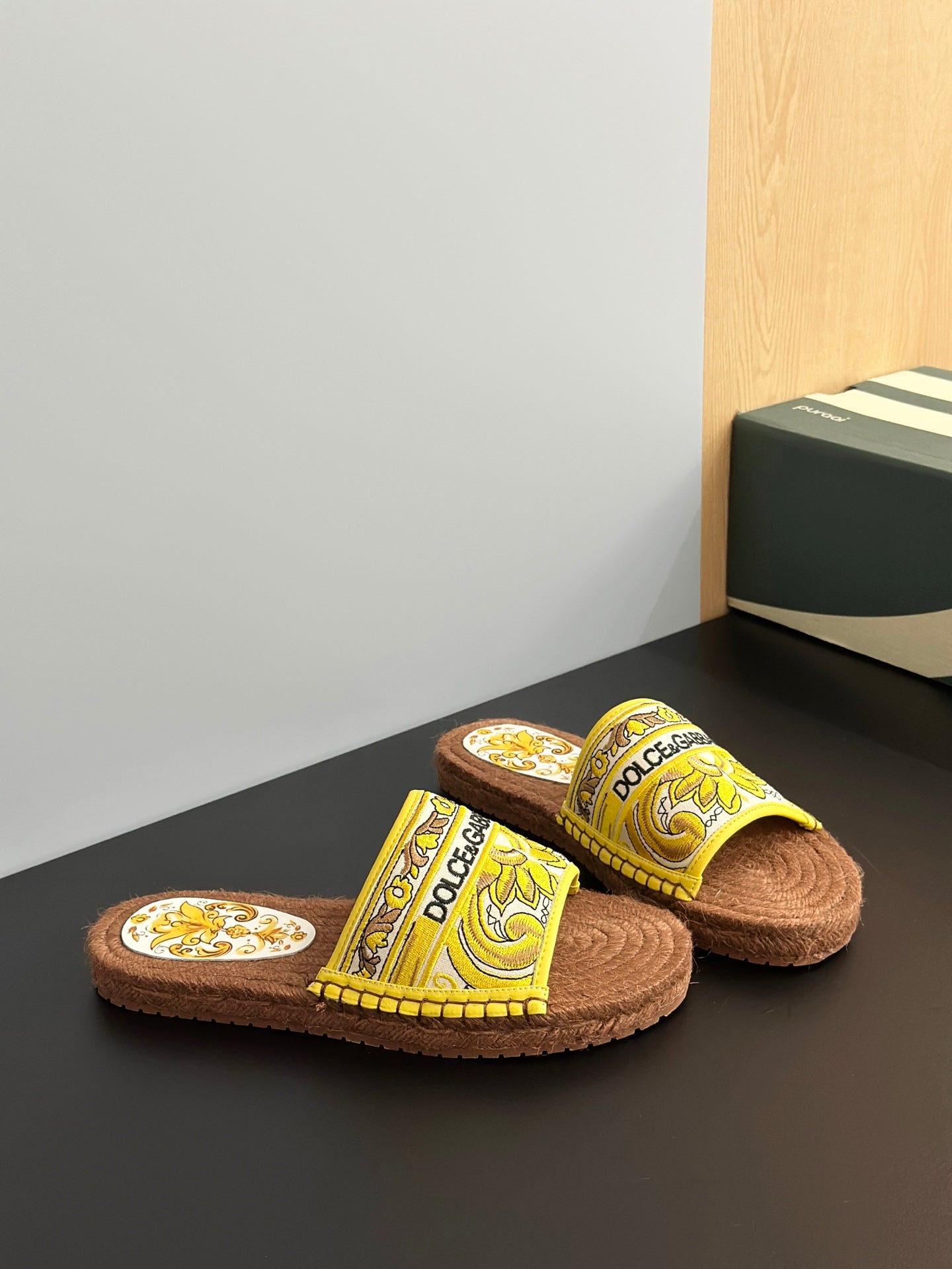 DG* 25SS woven slippers vip