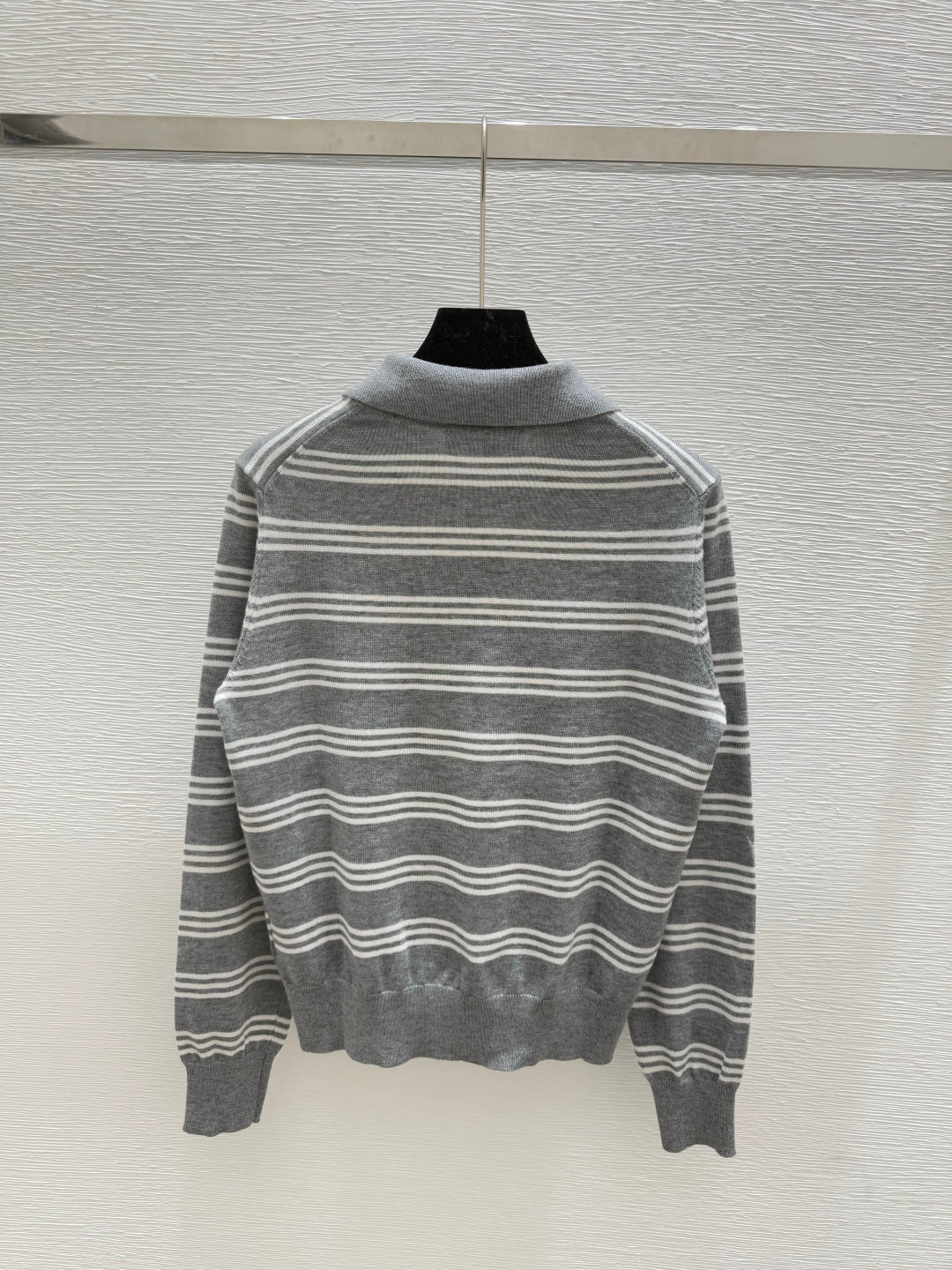 MIU*25SS contrast color knitted cardigan