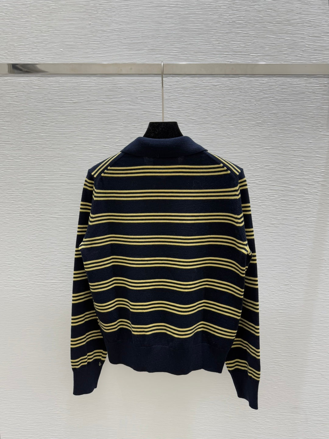 MIU*25SS contrast color knitted cardigan