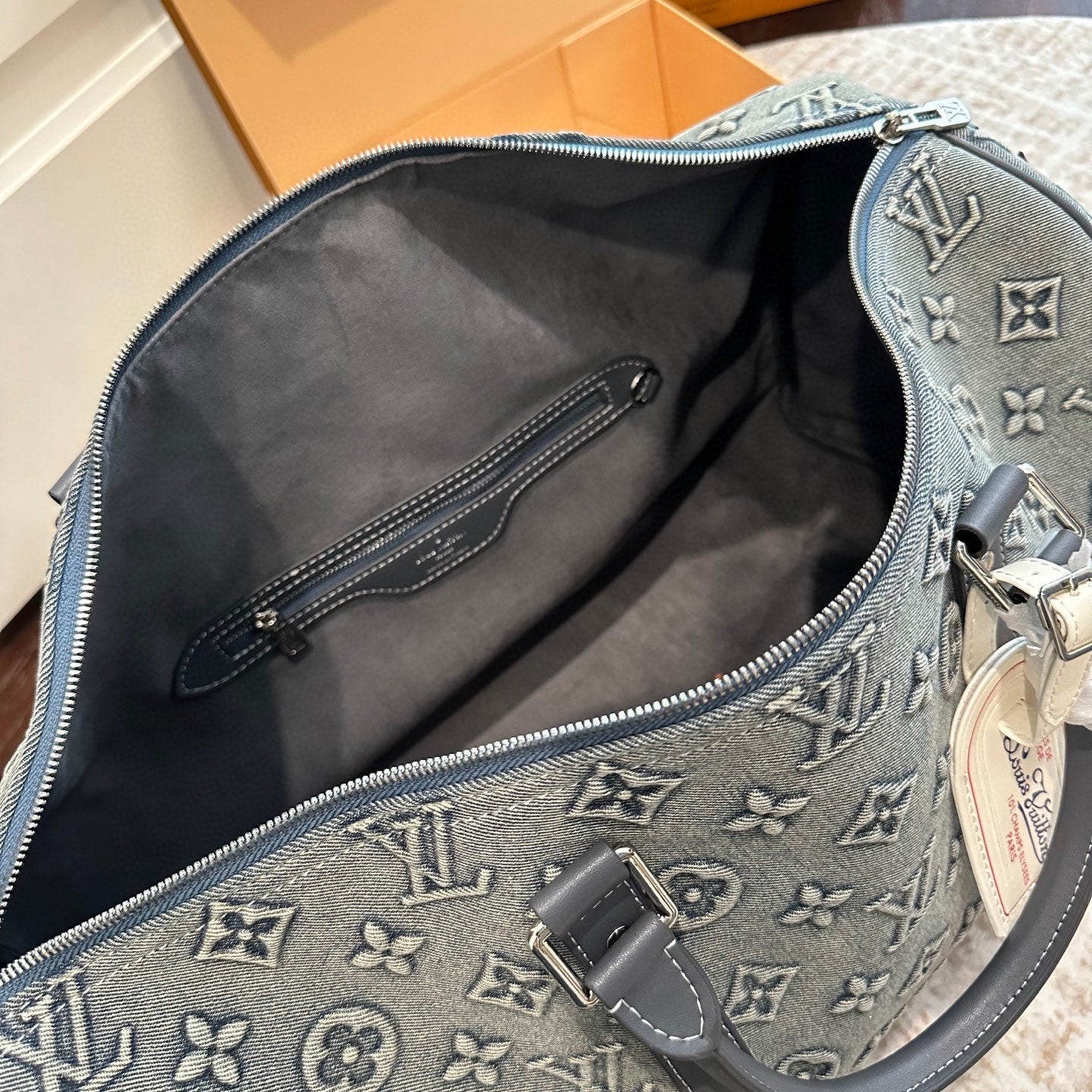 LOU* 25SS denim travel bag