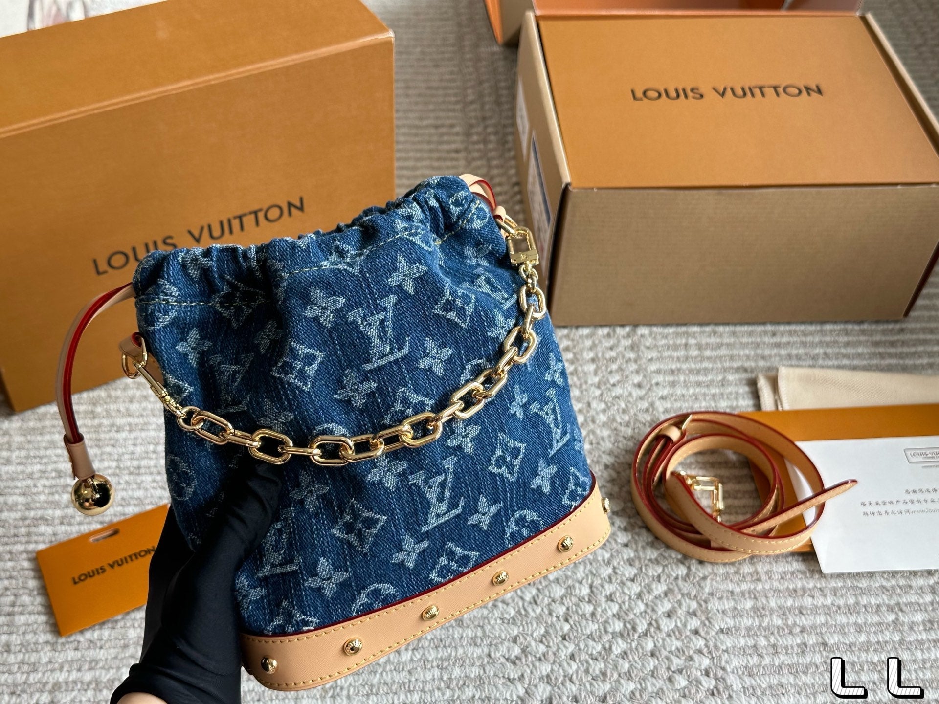 LOU* 25SS denim bag