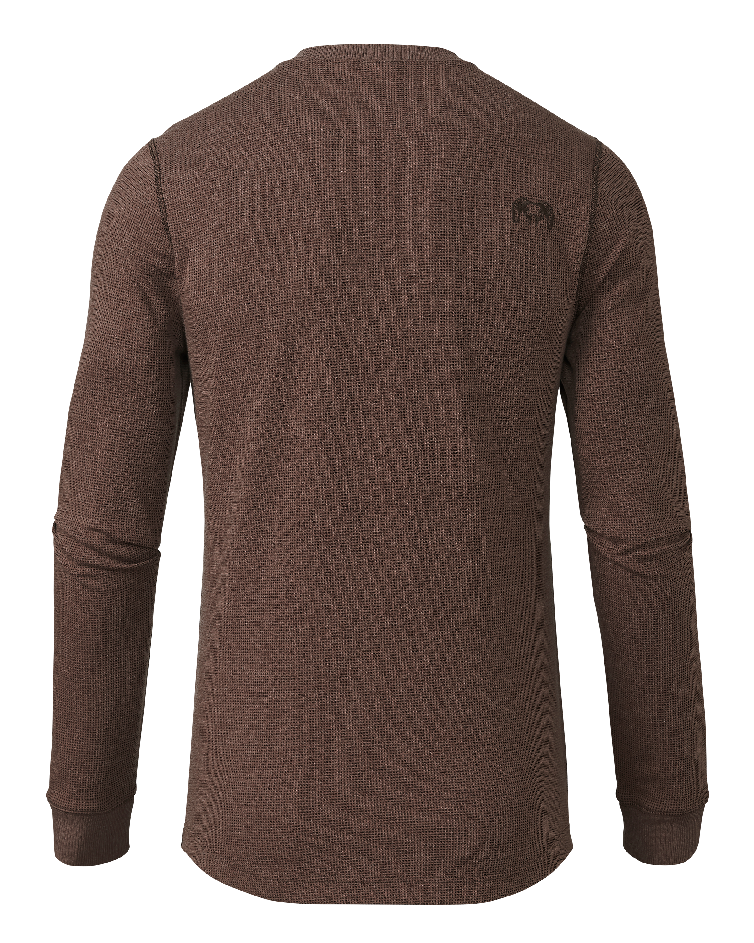 Canyon Waffle Henley | Cedar Heather