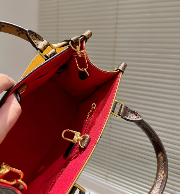 Double-sided old flower bag