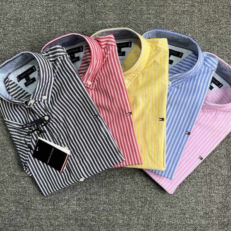 Tommy Hilfiger* Striped Short Sleeve Shirt