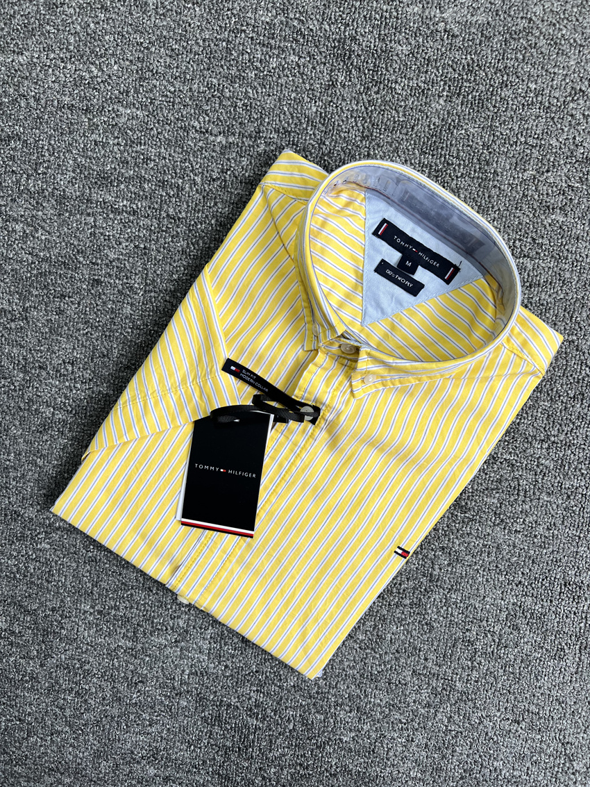 Tommy Hilfiger* Striped Short Sleeve Shirt