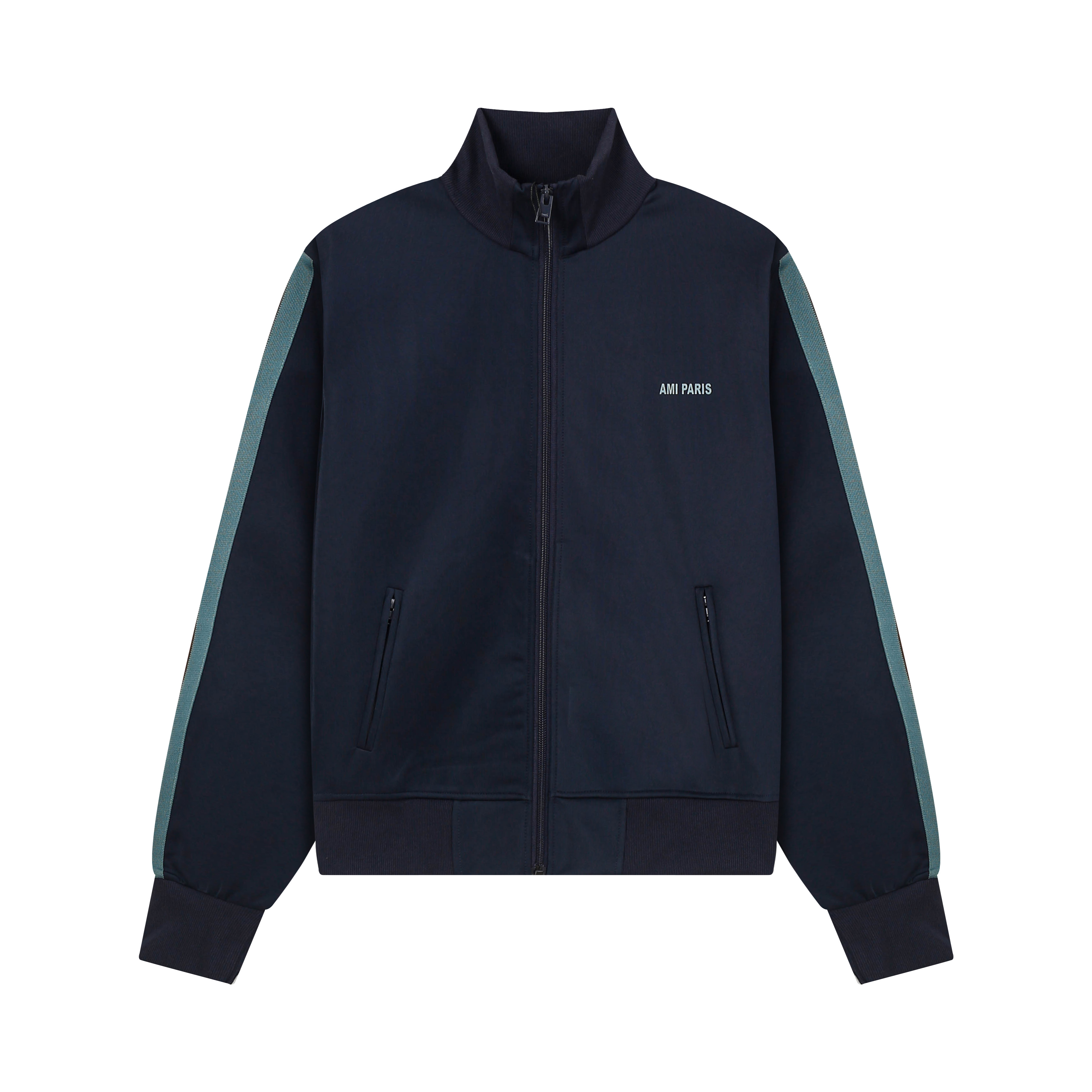 AM* Letter Casual Zipper Sweatshirt/Sweatpants