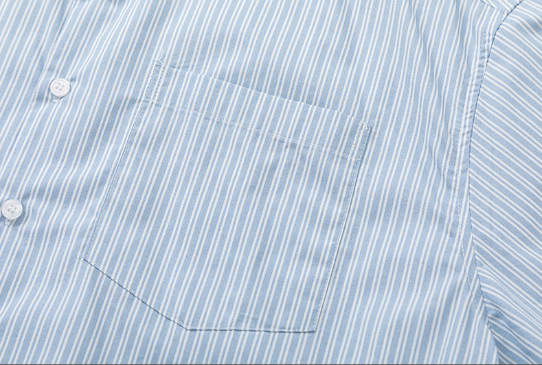 AM* Striped Short Sleeve Shirt