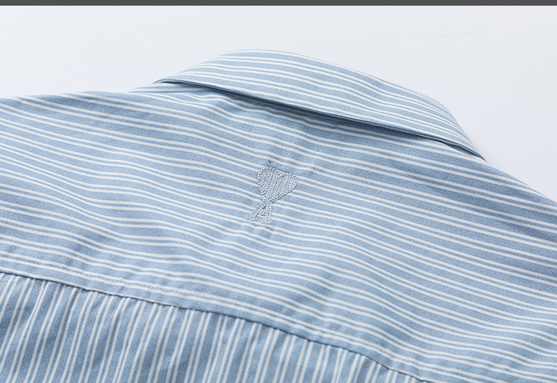 AM* Striped Short Sleeve Shirt