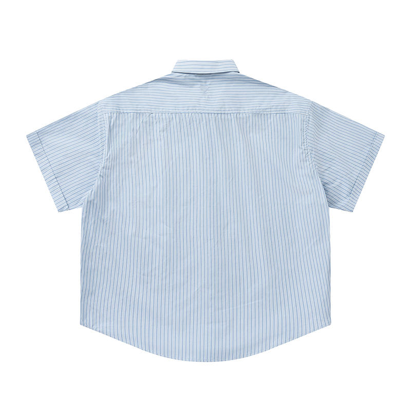 AM* Striped Short Sleeve Shirt