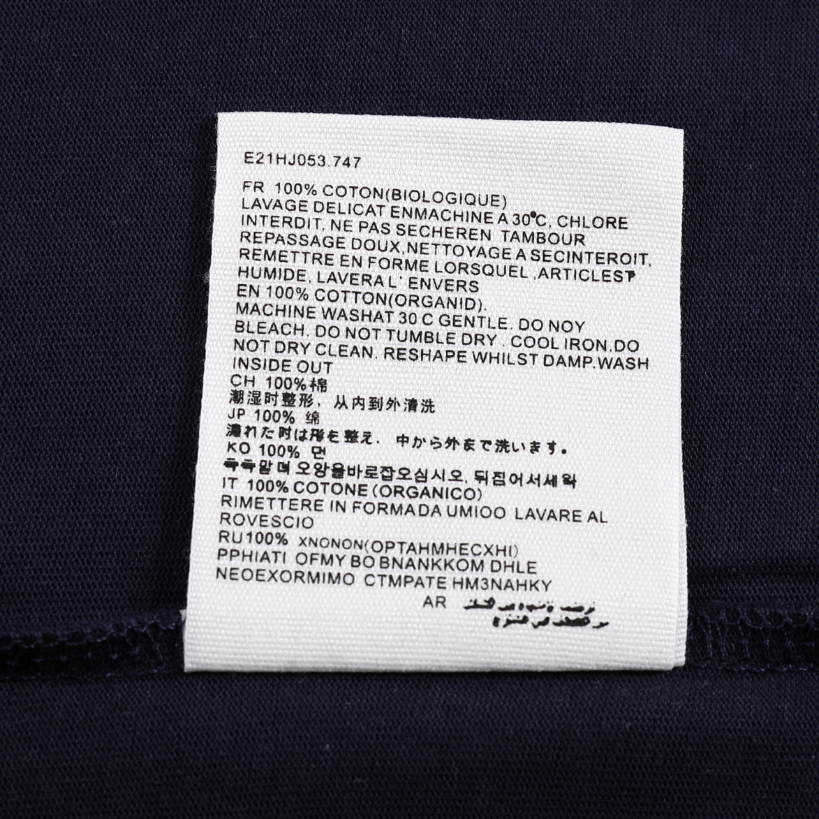 AM* 25SS Cotton Embroidered T-shirt