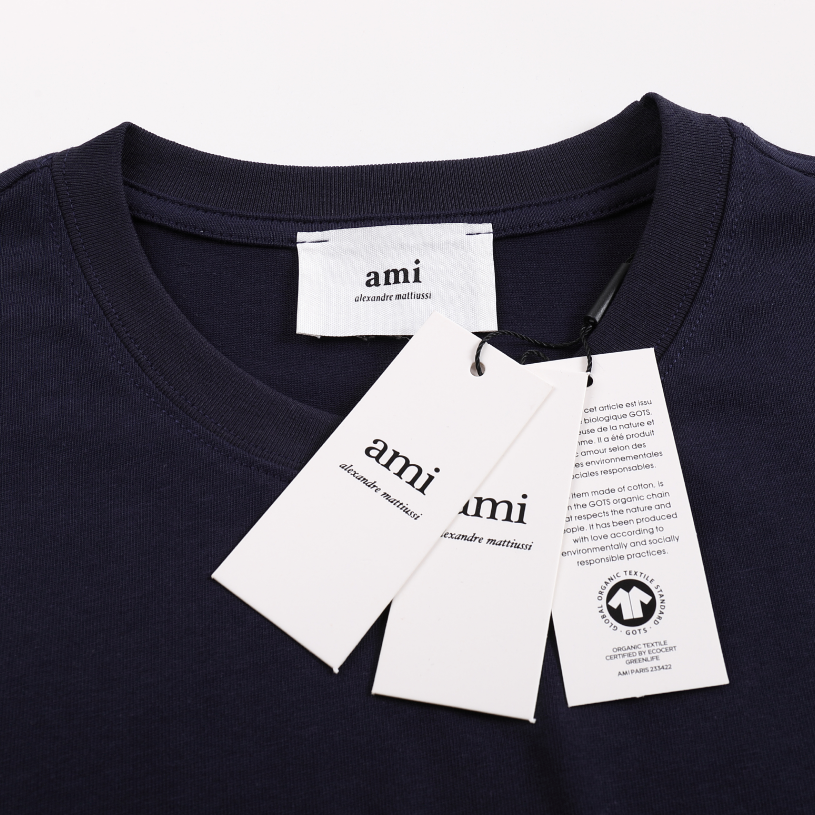 AM* 25SS Cotton Embroidered T-shirt