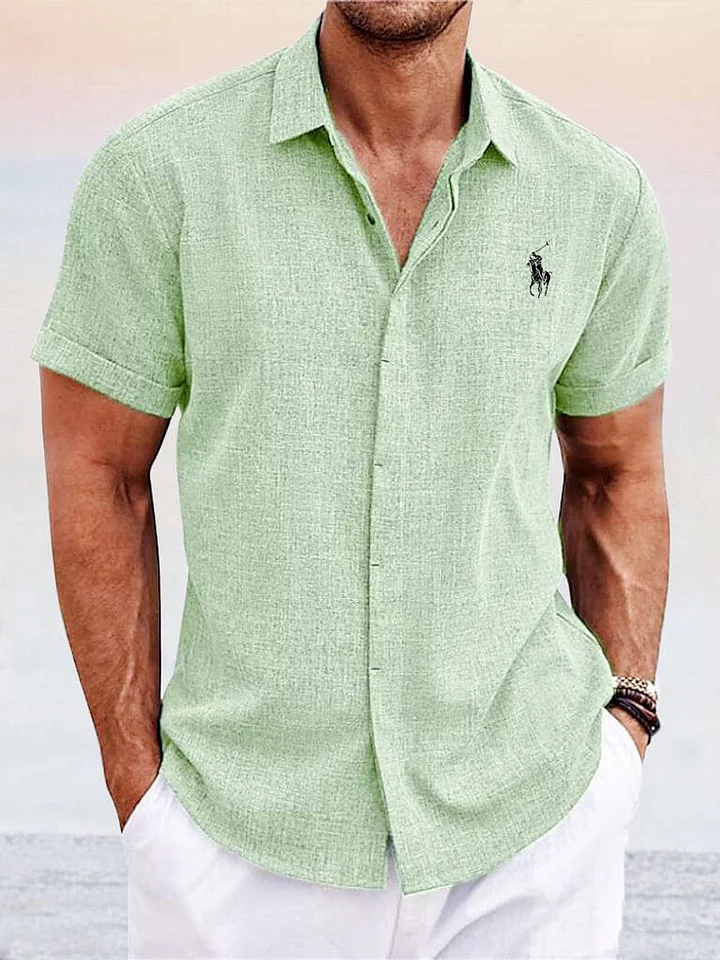 Casual Cotton Linen Shirt