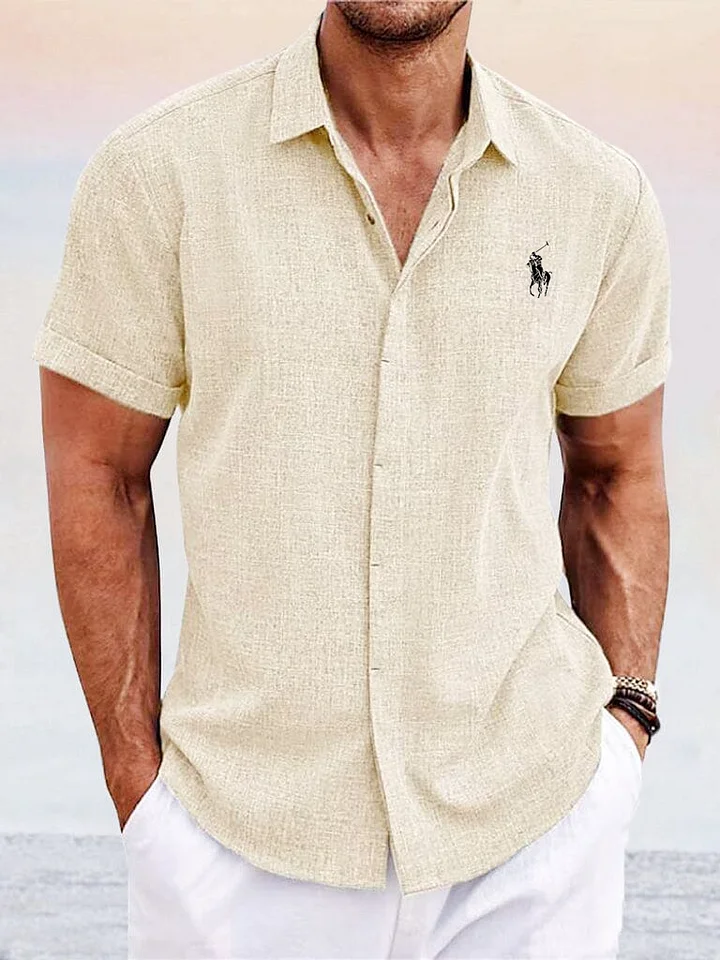 Casual Cotton Linen Shirt
