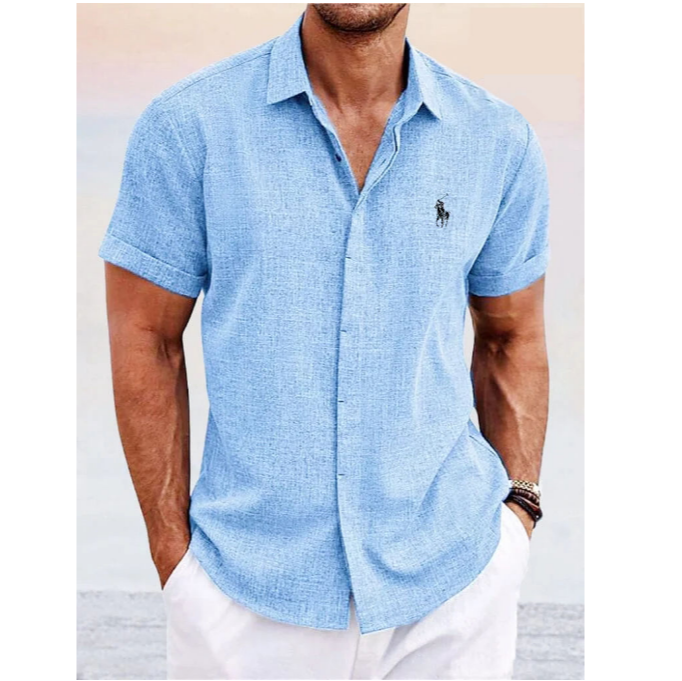 Casual Cotton Linen Shirt
