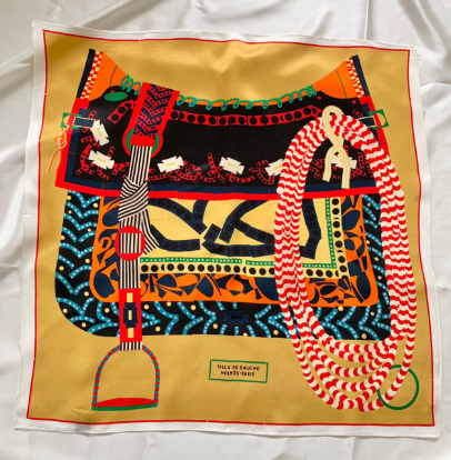 Herm* 25SS square scarf