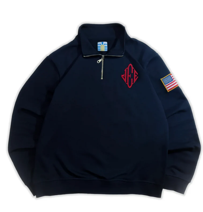 Jeffrey Epstein QuarterZip Sweater