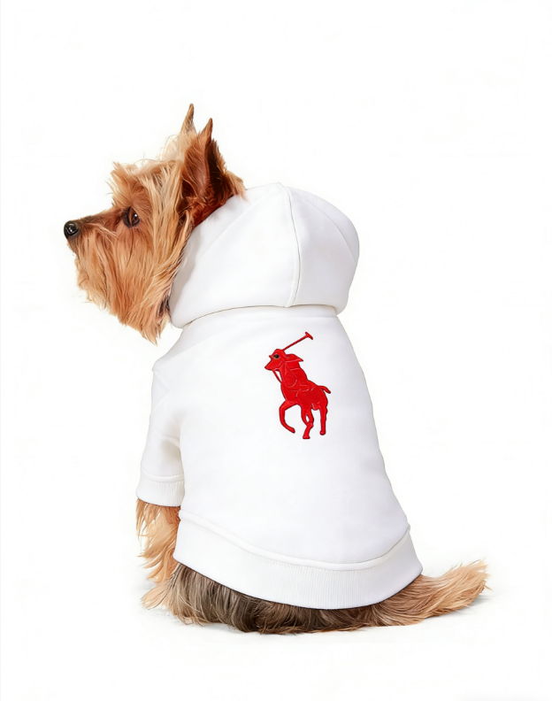 Polo Big-Pony Fleece Dog Hoodie