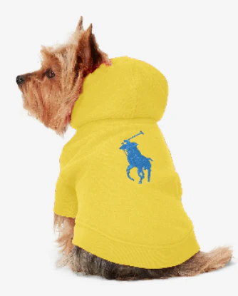 Polo Big-Pony Fleece Dog Hoodie