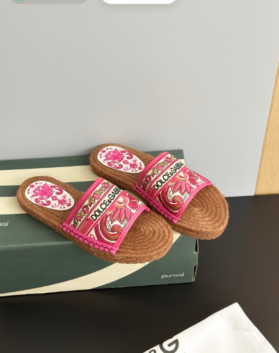 DG* 25SS woven slippers vip