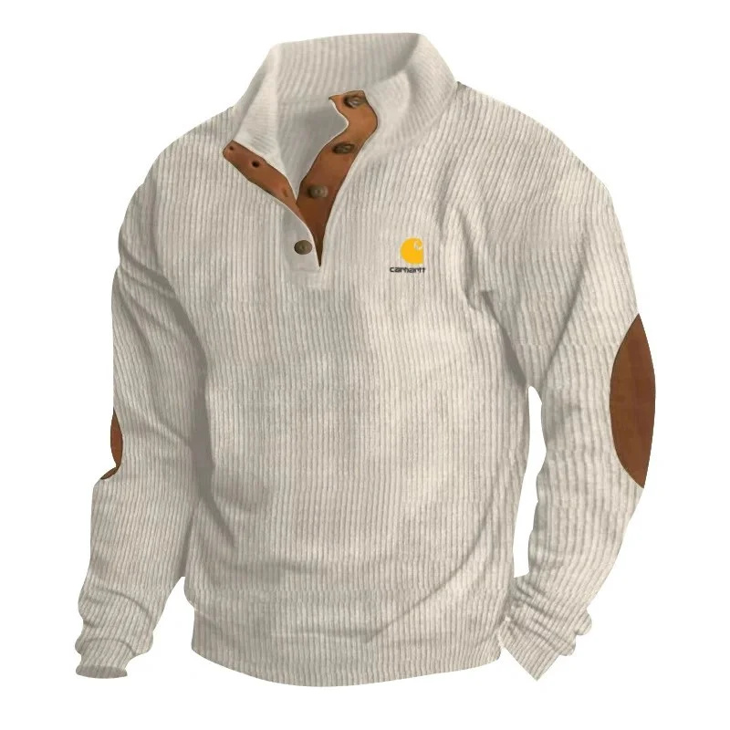 Men's casual corduroy comfortable sweatshirt