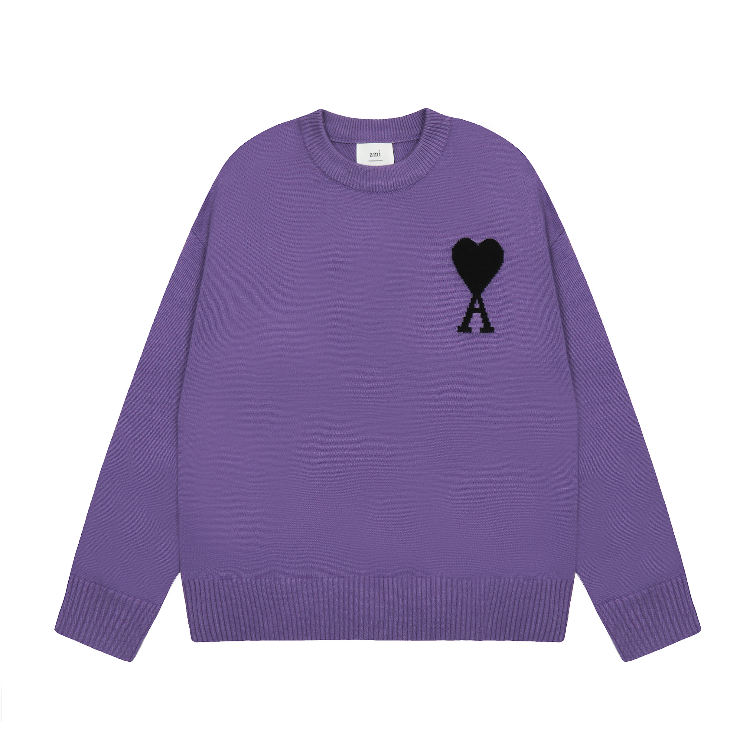 AMI* Crew Neck Pullover
