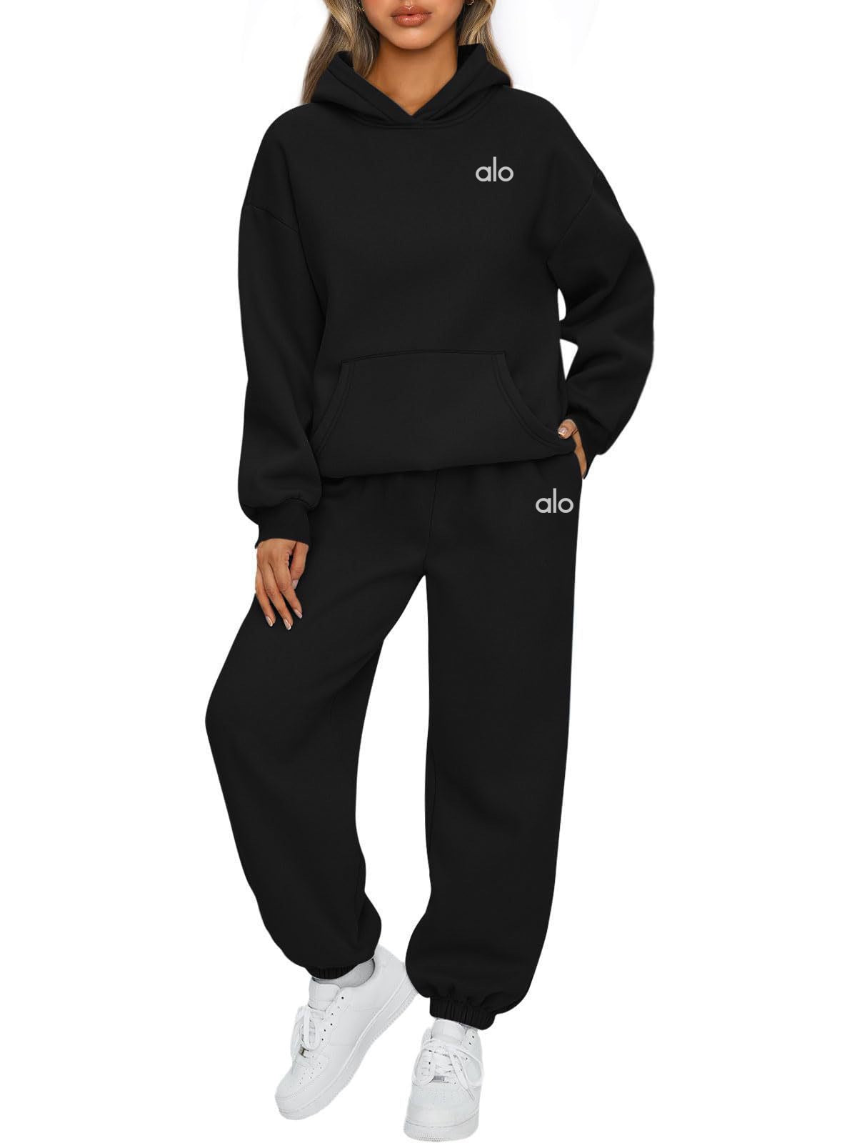 Women's Hooded Sweatshirt Set