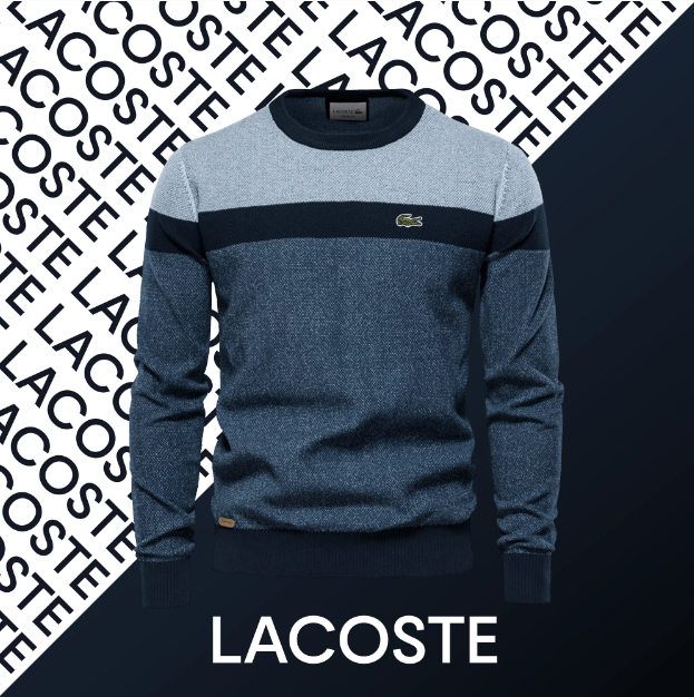 Men's long-sleeved knitwear