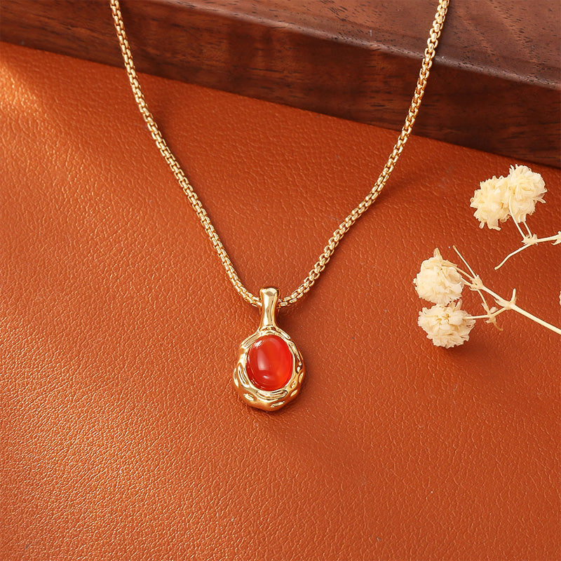 Light luxury simple clavicle chain