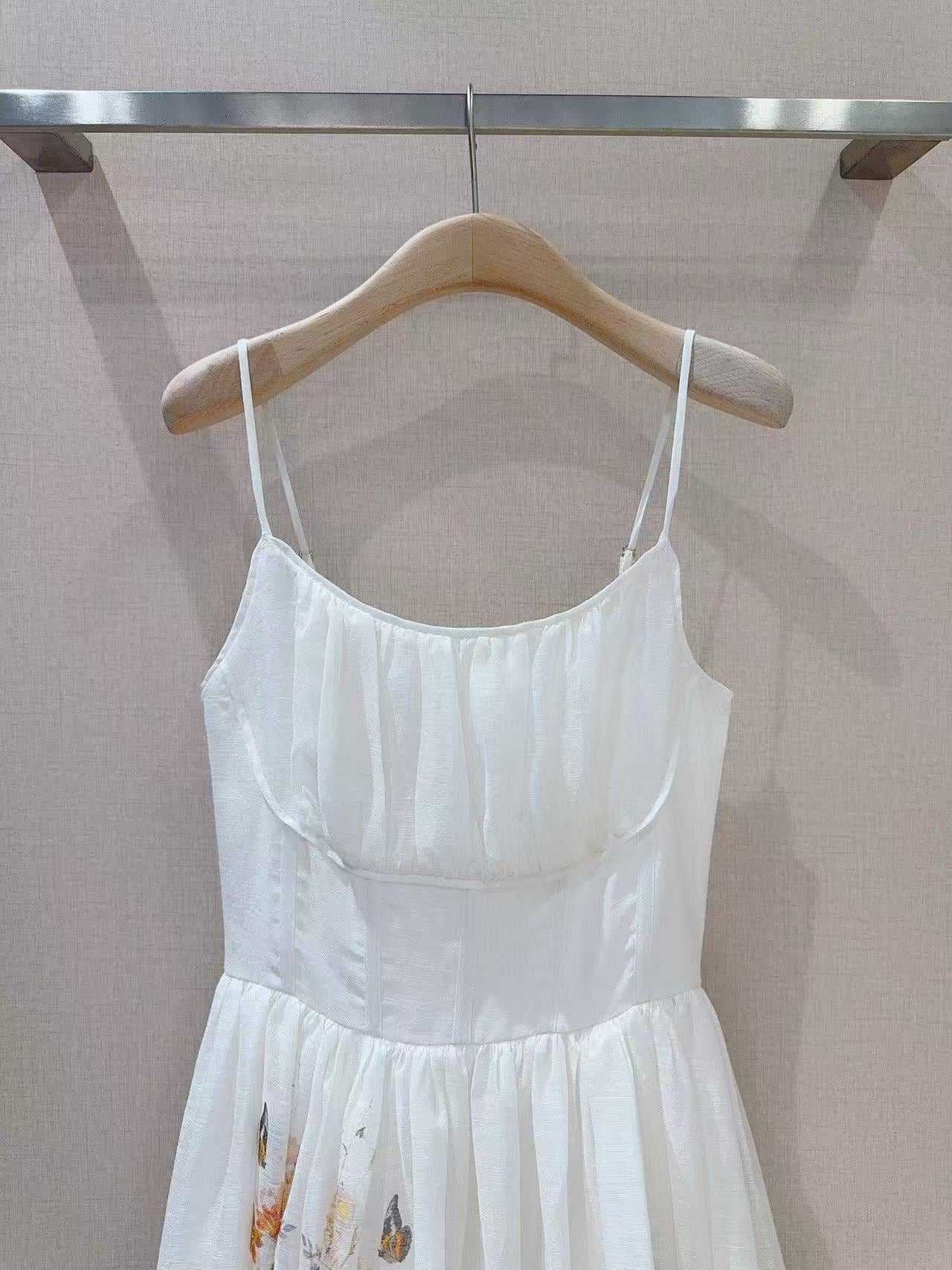 ZIMMERM* Waisted Midi Dress