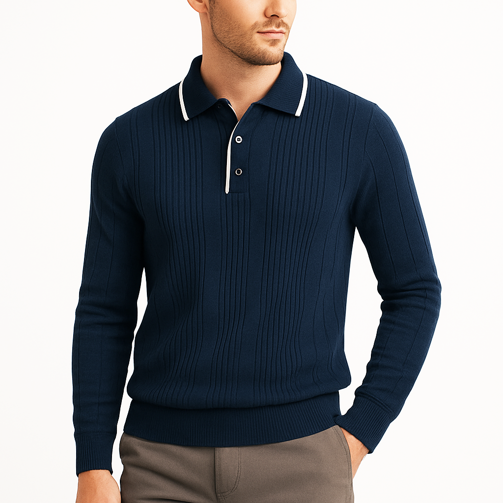 Langford Knit Polo Shirt