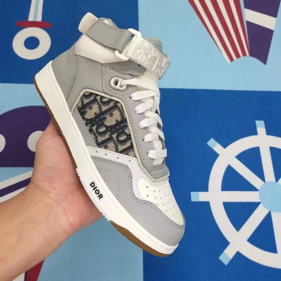 2023 D embroidered sports board shoes