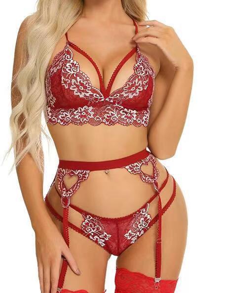 Underwear pajamas three-piece set