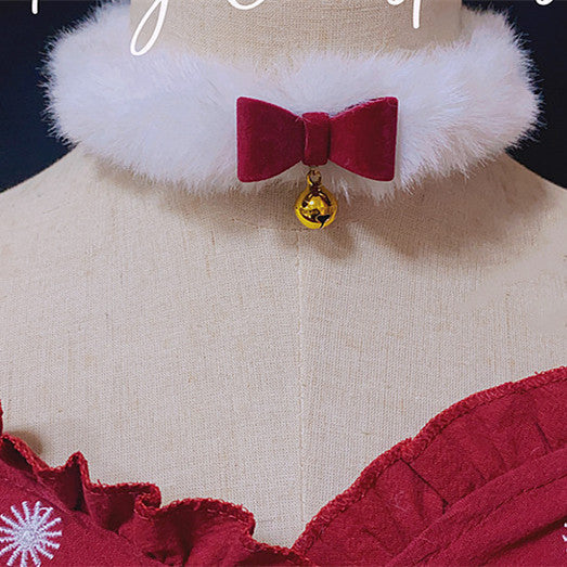 Collarbone Chain Small Bell Bow