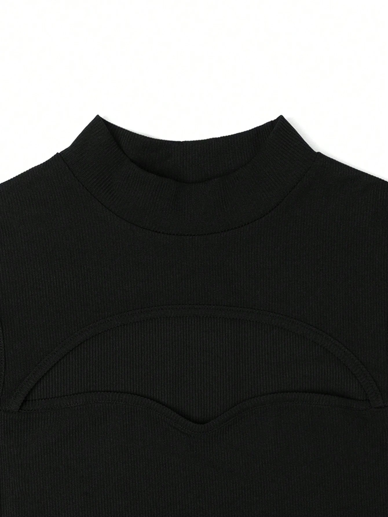 Sleeveless wrap-around short dress