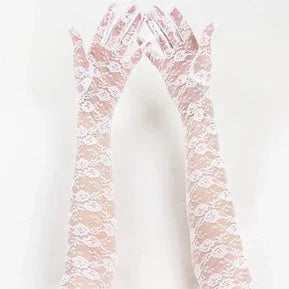 Long Lace Gloves