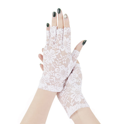 Half Finger Lace Gloves