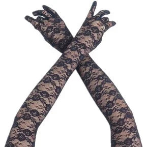 Long Lace Gloves