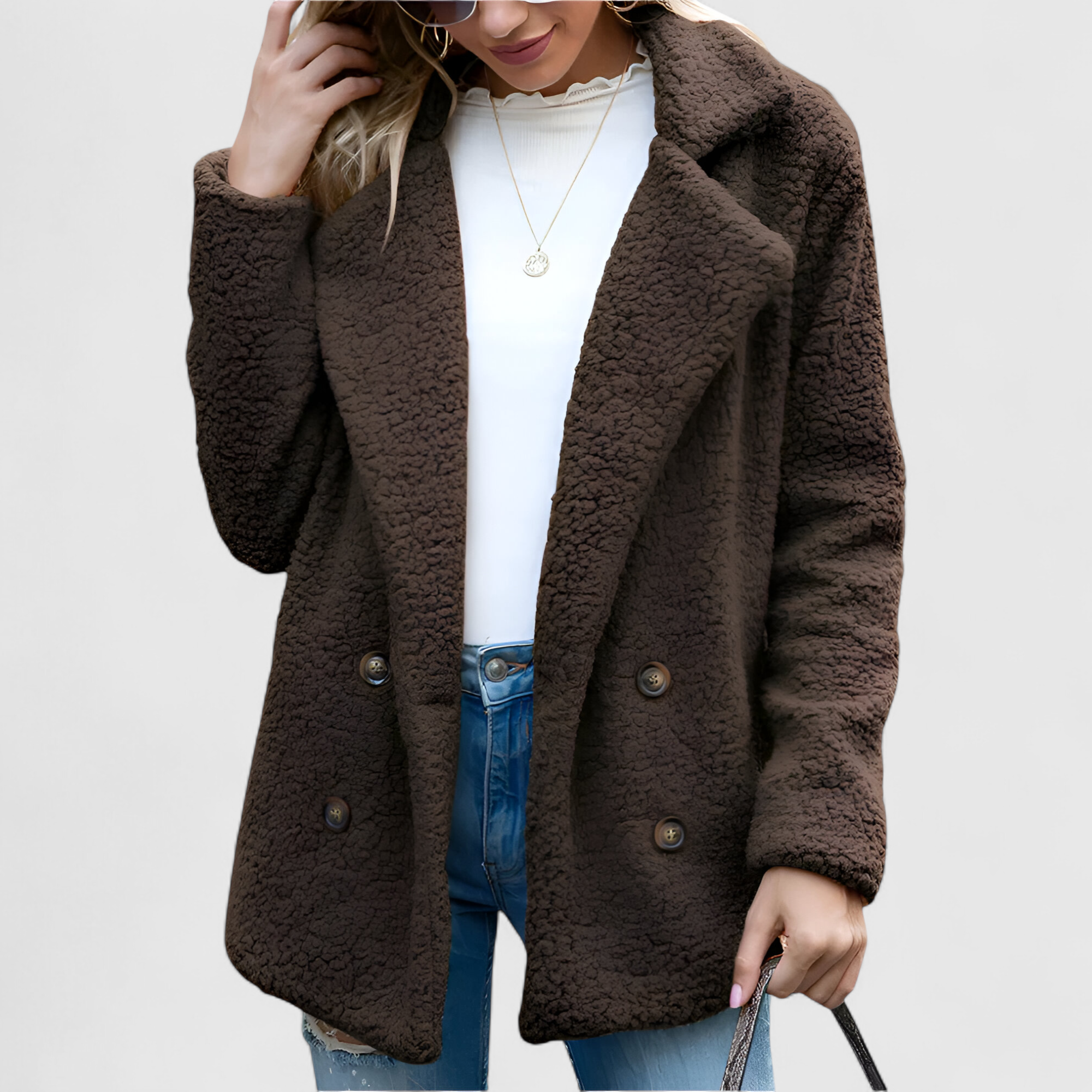 Women's Luxury Sheepskin Coat
