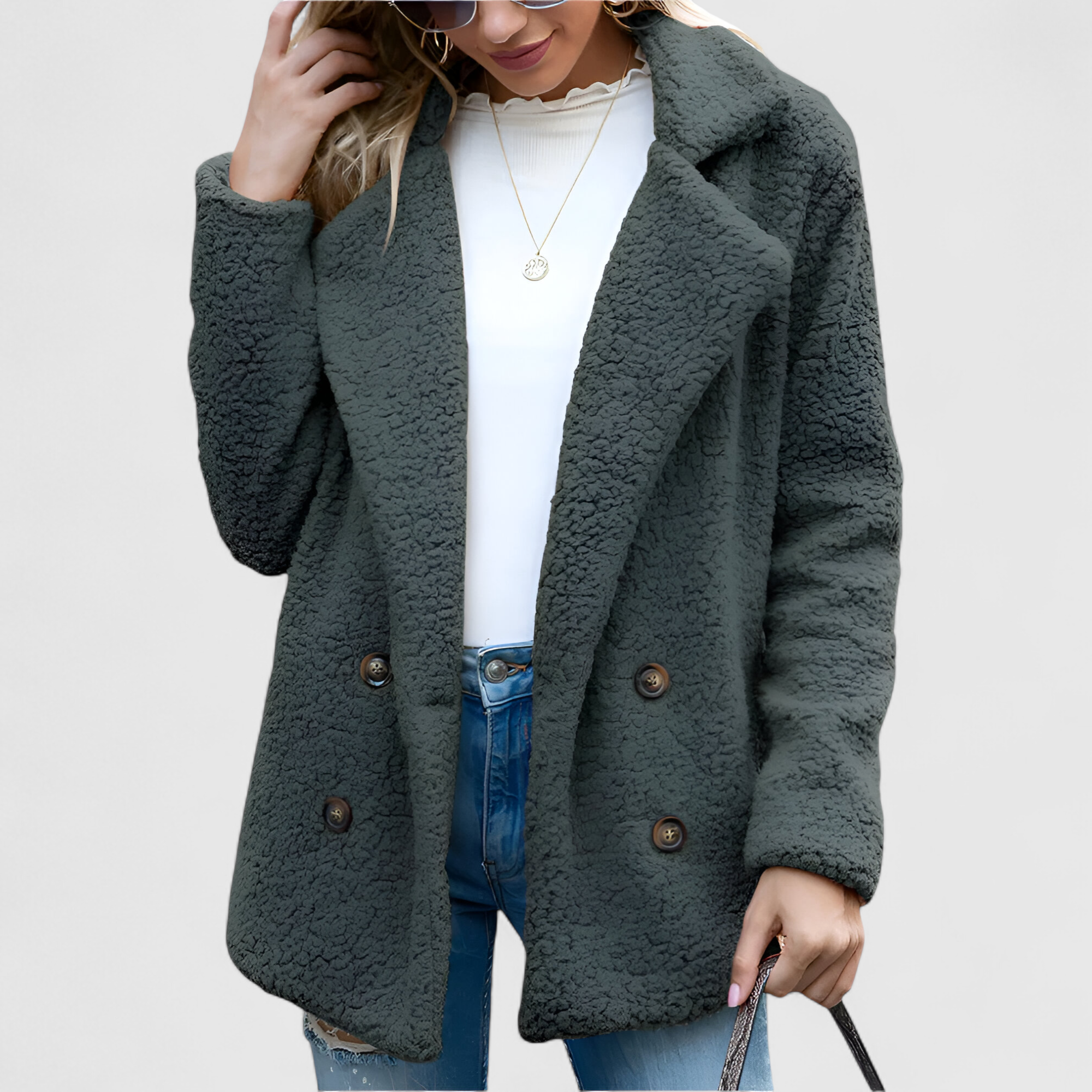 Women's Luxury Sheepskin Coat