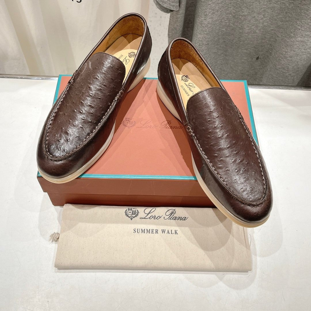 Loro Piana* *Top Quality New Slip-On Couples Driving Shoes VIP1:1