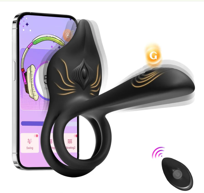 Enchanted GirlLuxe Smart VibratingRing-App-ControlledPleasure for couples