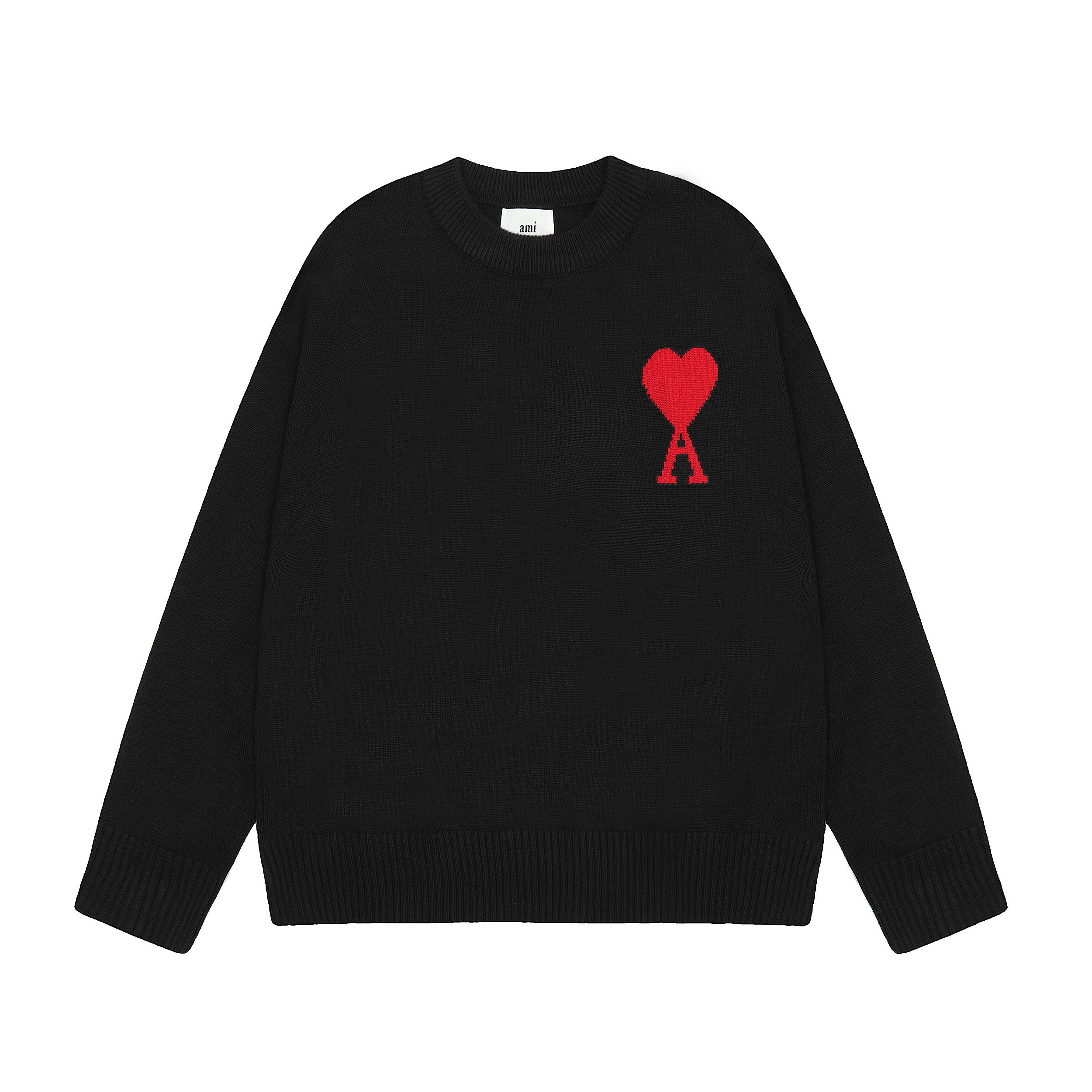 AMI* Crew Neck Pullover