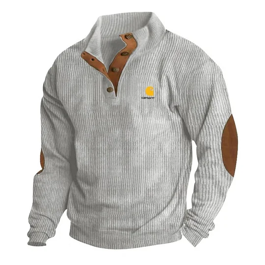 Men's casual corduroy comfortable sweatshirt