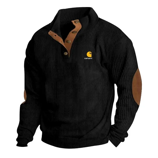 Men's casual corduroy comfortable sweatshirt
